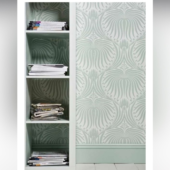 Anthropologie Farrow & Ball Lotus Wallpaper NWT - Picture 1 of 13